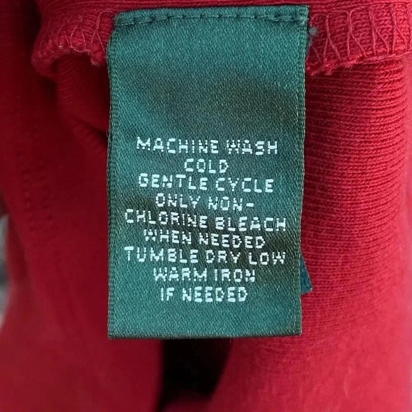 Lauren Ralph Lauren Sheath Midi Dress Women's Medium Red - Picture 8 of 13